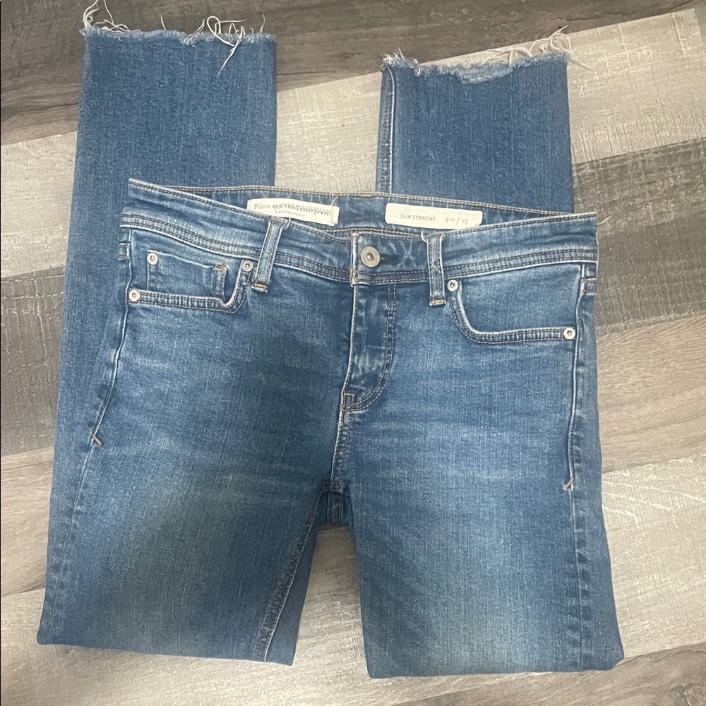 Anthropologie Pilcro and the LetterpressBlue Jeans